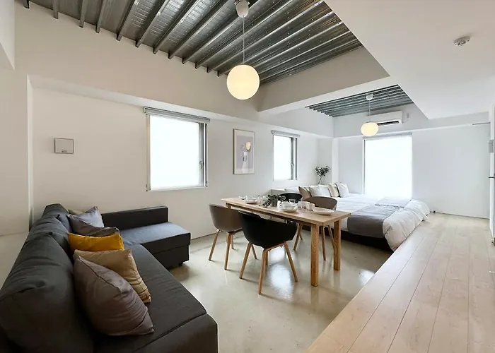 Bhotel Arts Dobashi - Studio Apt For 6 Ppl Near Peace Park